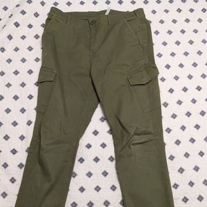 MEC Olive Organic Cotton Cargo Pants 34x32